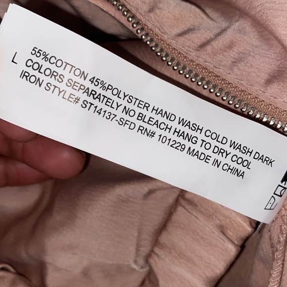 Sateen Like Bomber Jacket - Picture 8 of 8